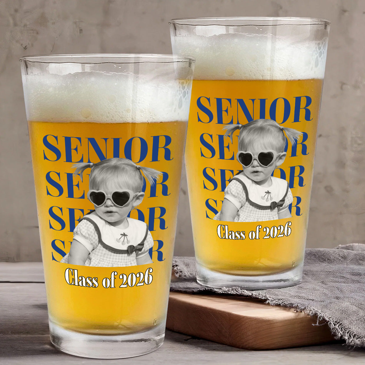 Senior 2026 - Personalized Beer Glass