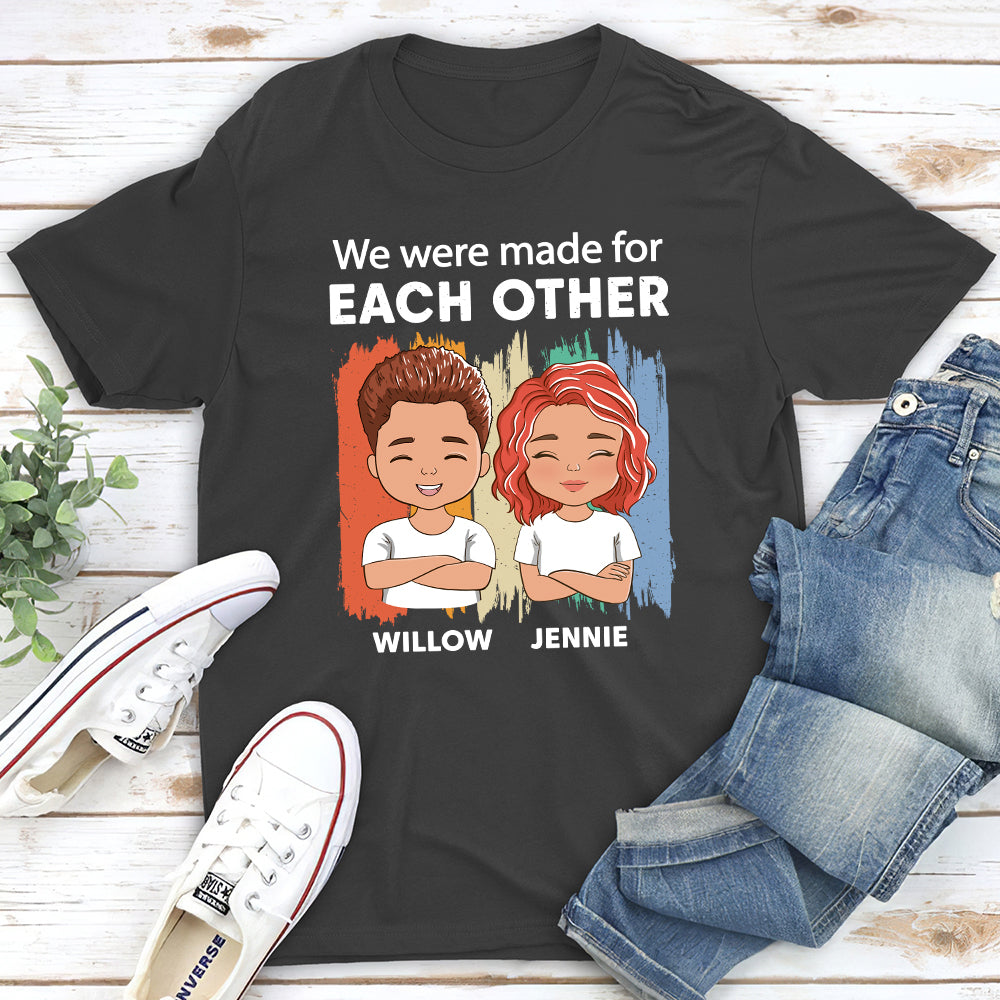 Custom Anniversary Keepsake Gifts For Couple • For Each Other - Personalized Classic T-shirt