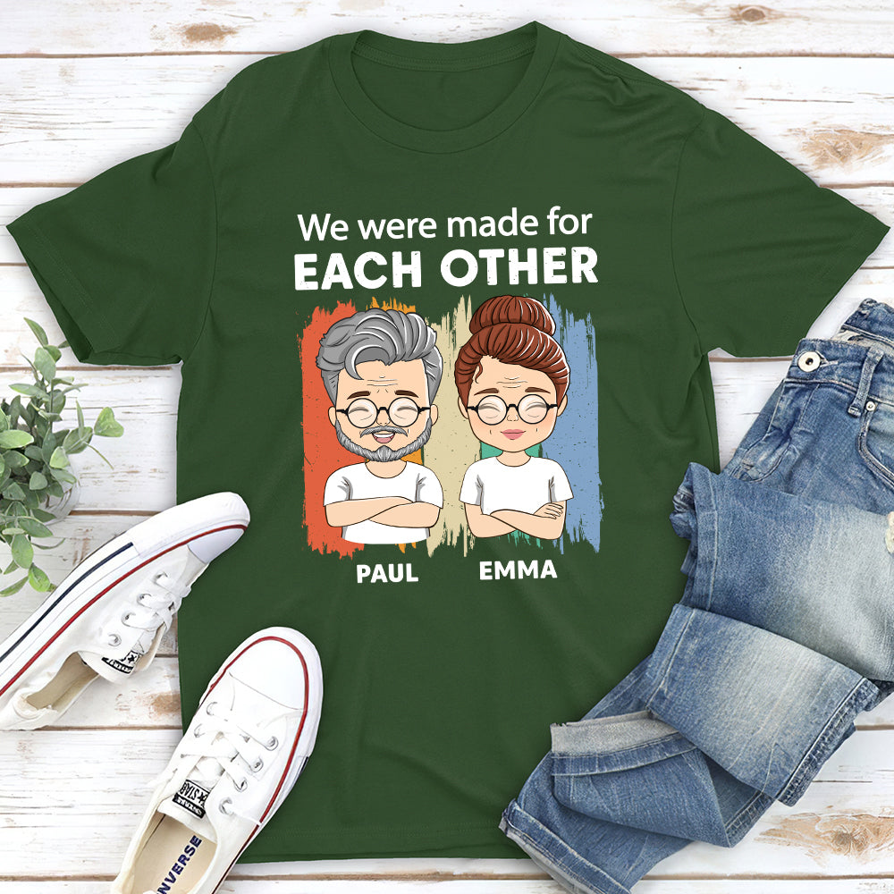 Custom Anniversary Keepsake Gifts For Couple • For Each Other - Personalized Classic T-shirt