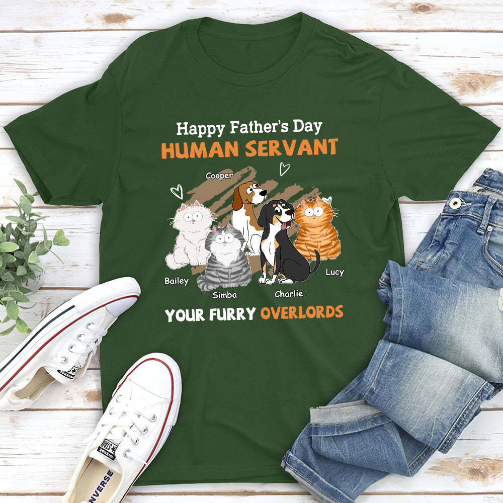 Custom Photo Christmas & Birthday Keepsake Gift • My Servant - Personalized Unisex T-shirt