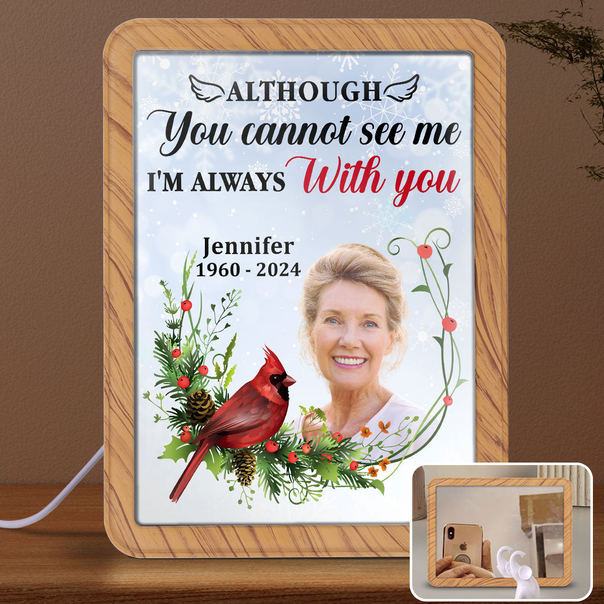 I Am Always With You - Personalized Magic Mirror