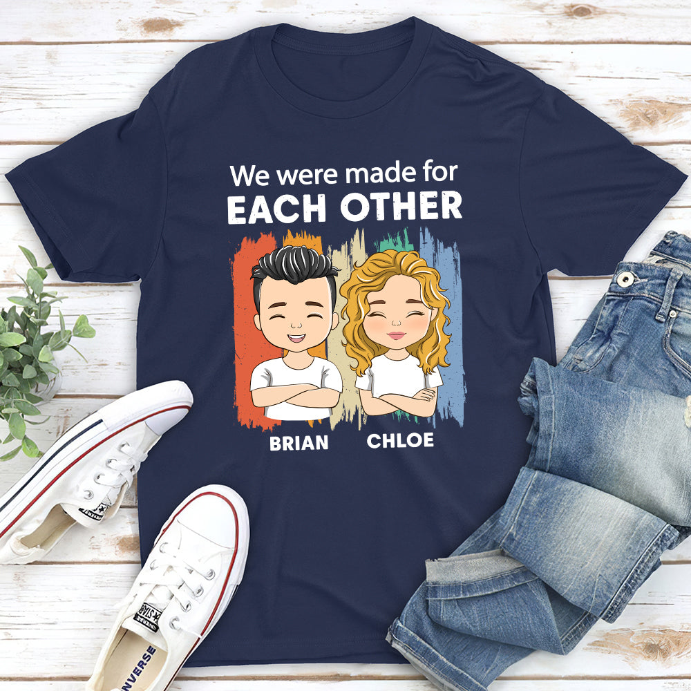 Custom Anniversary Keepsake Gifts For Couple • For Each Other - Personalized Classic T-shirt