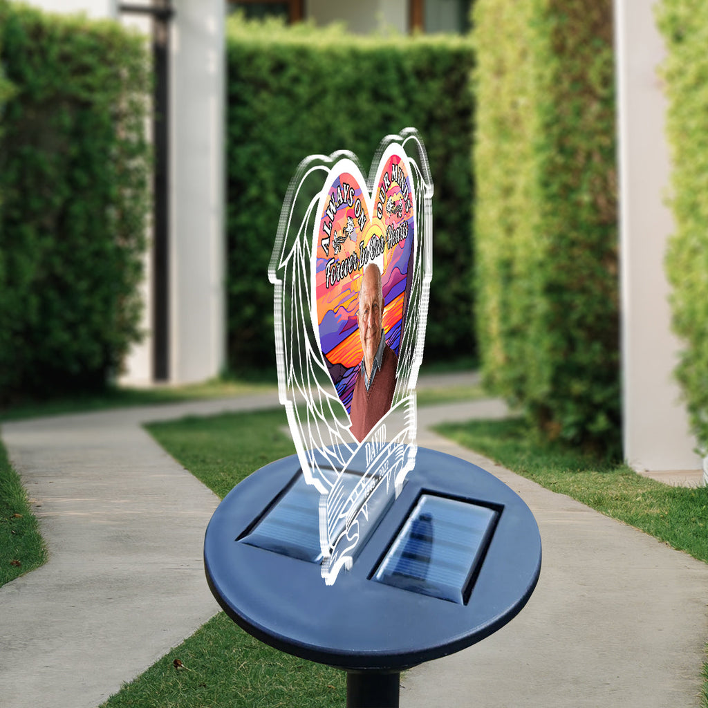 Forever In Heart - Personalized Solar Light