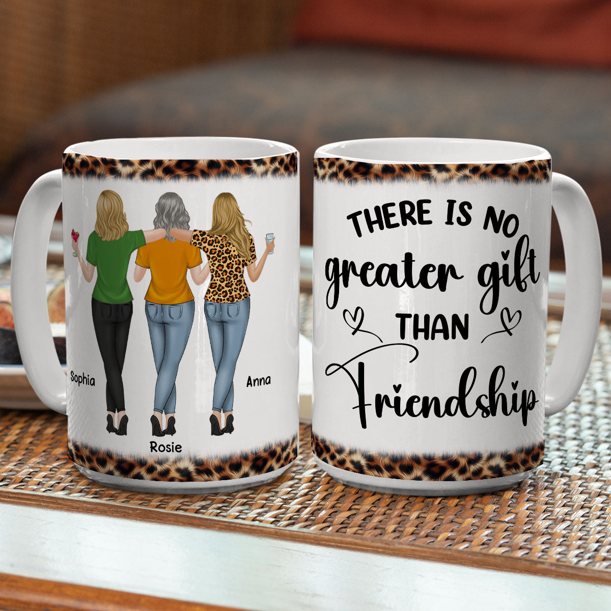 Custom Best Friend, Christmas & Birthday Friendship Keepsake Gift • Our Friendship - Personalized Coffee Mug