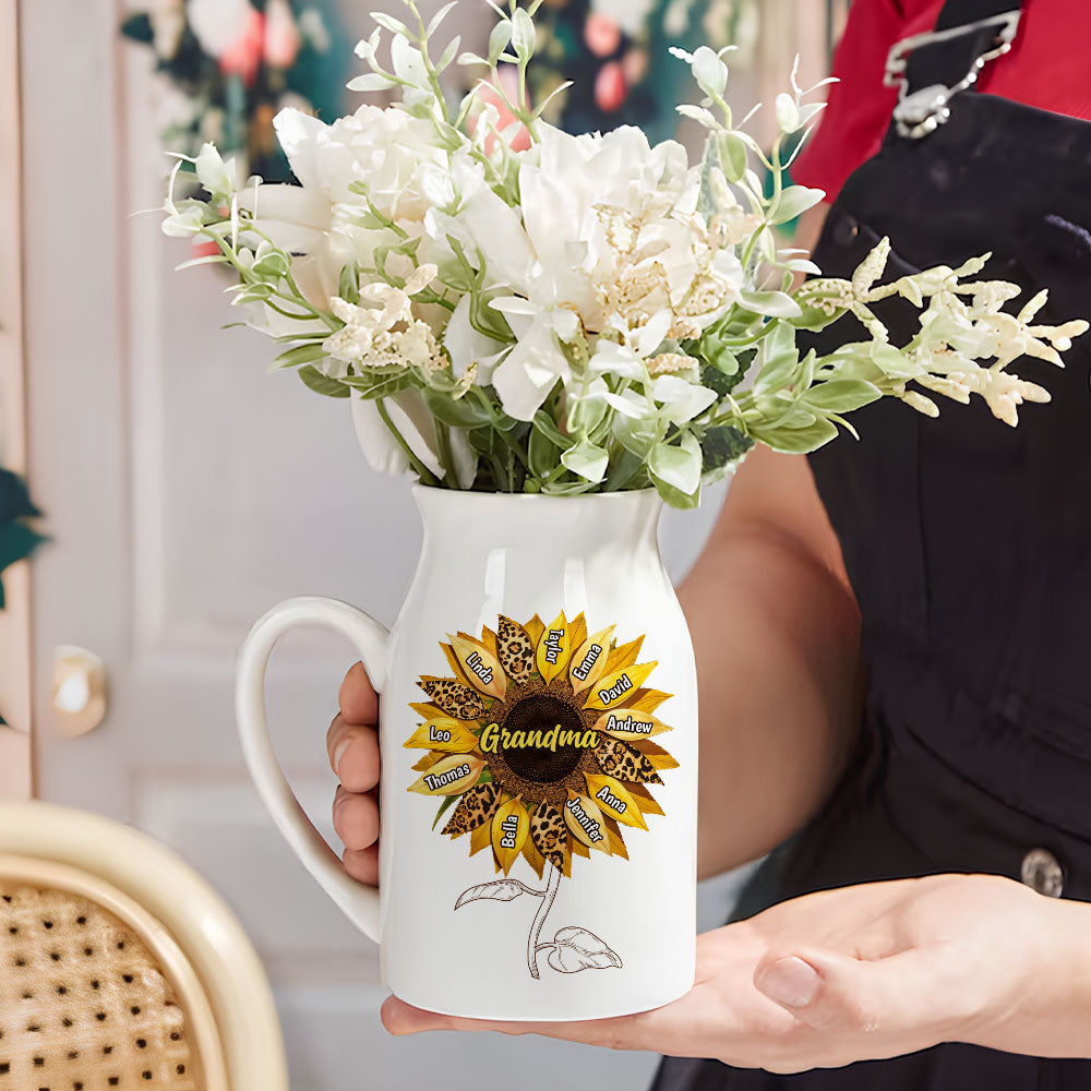Grandma Love - Personalized Flower Vase
