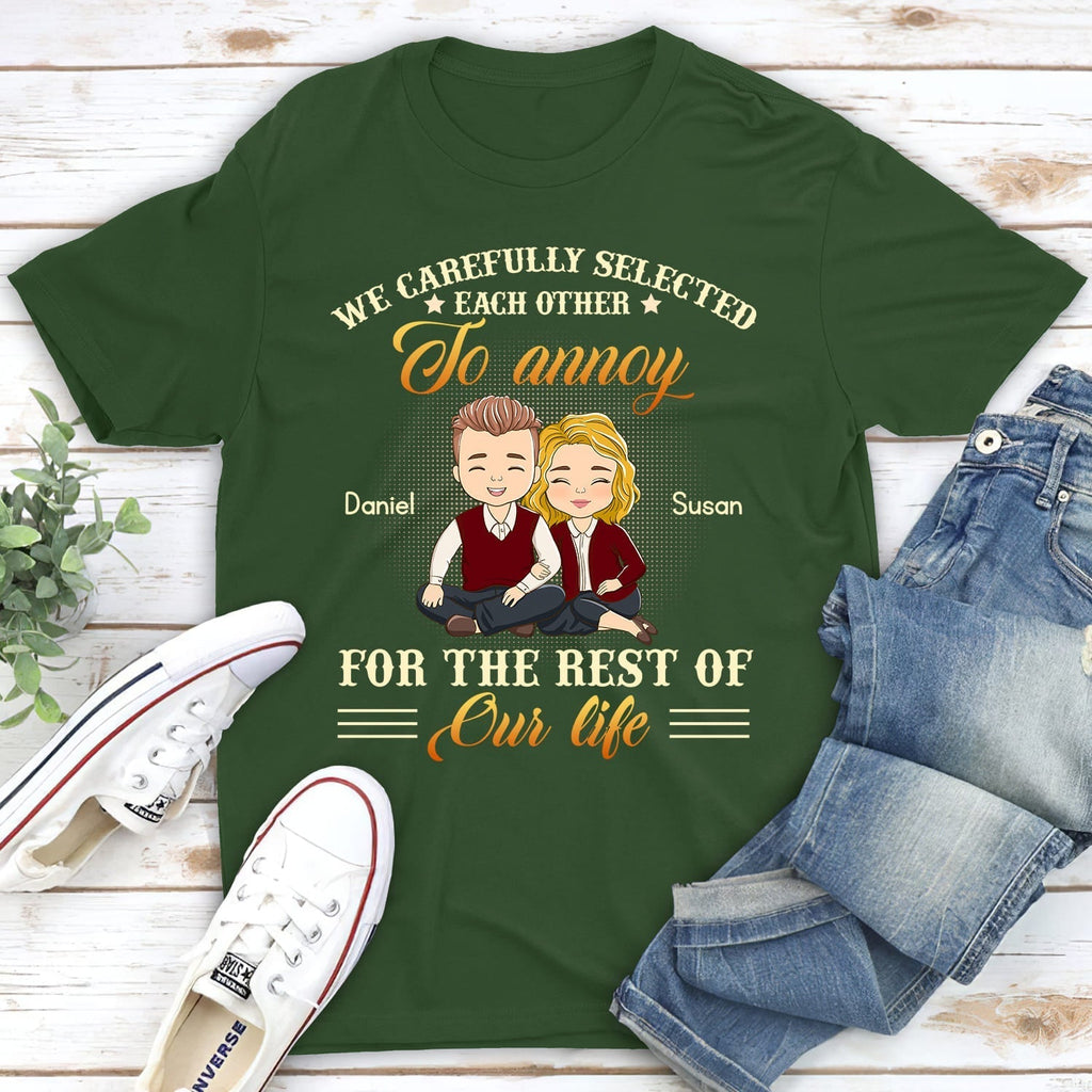 Custom Anniversary Keepsake Gifts For Couple • Carefully Selected - Personalized Classic T-shirt