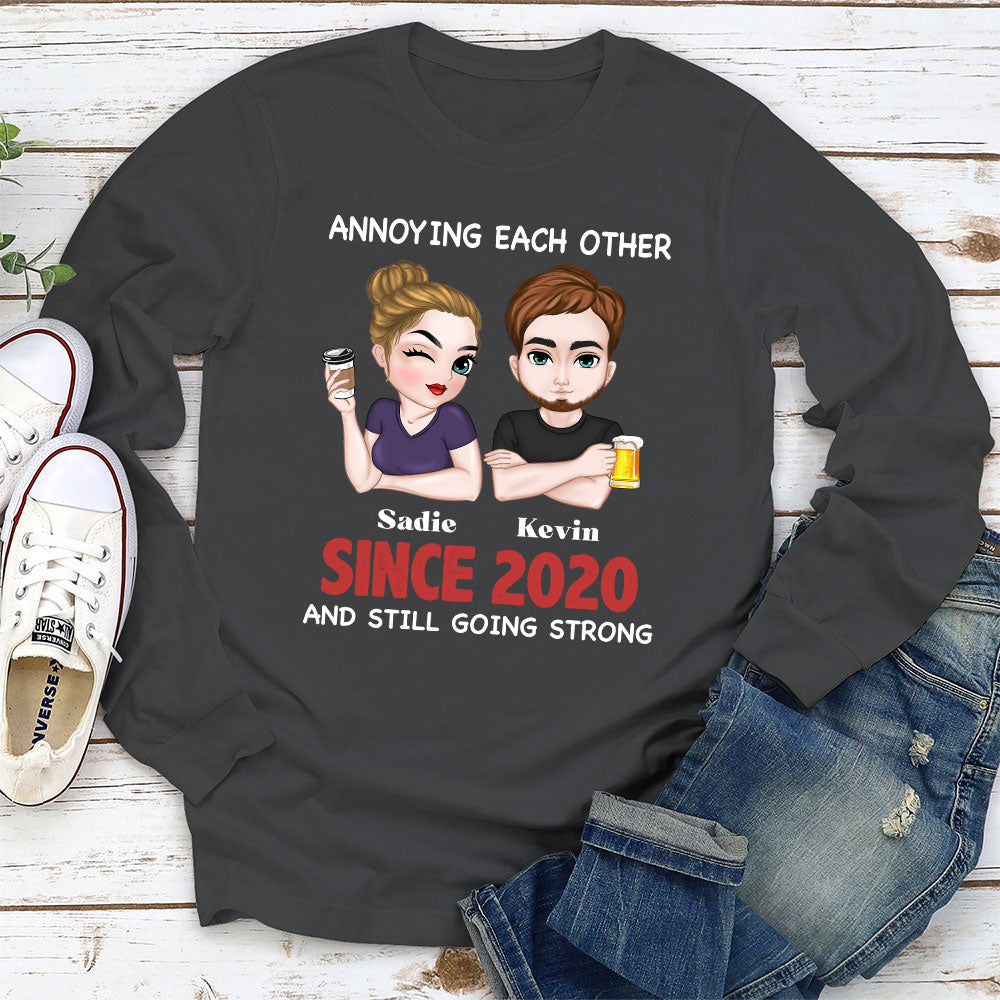 Custom Christmas Anniversary Keepsake Gifts For Husband • Loving You - Personalized Shirt