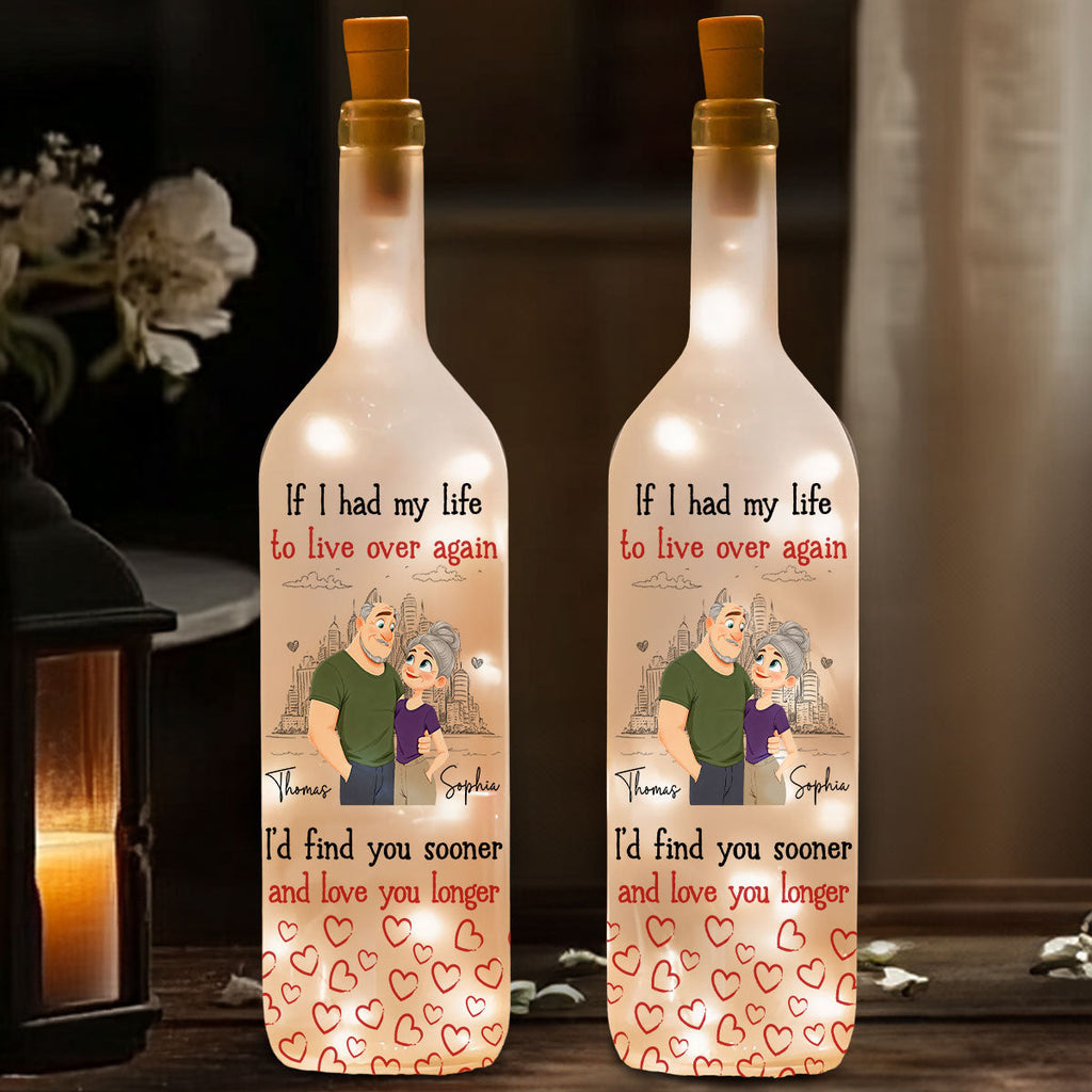 Love You So Much - Personalized Bottle Lamp
