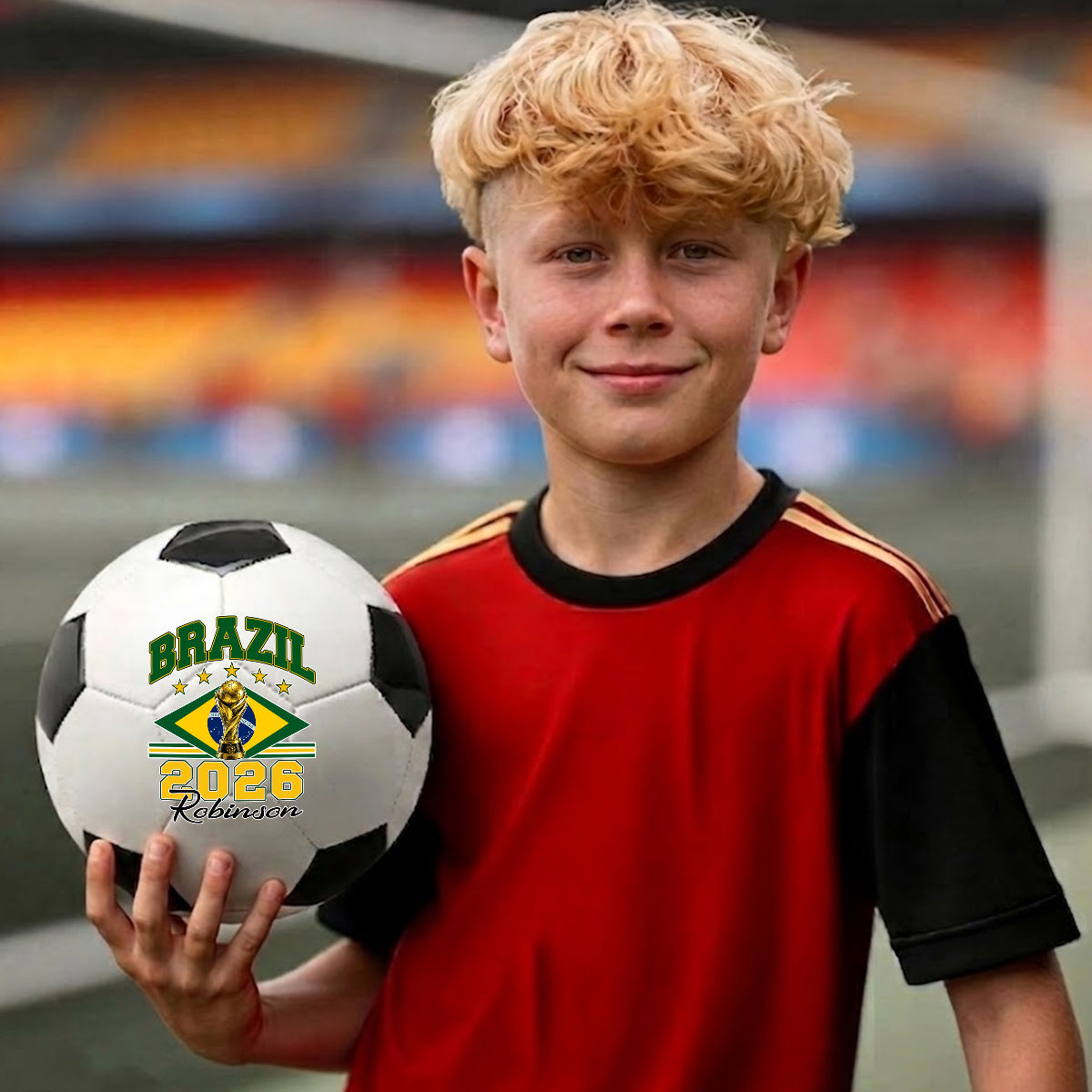 Our Trophy - Personalized Soccer Ball