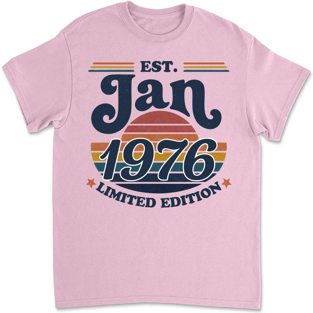 Custom Best Friend, Christmas & Birthday Friendship Keepsake Gift • Happy The Date Of Birth - Personalized Shirt