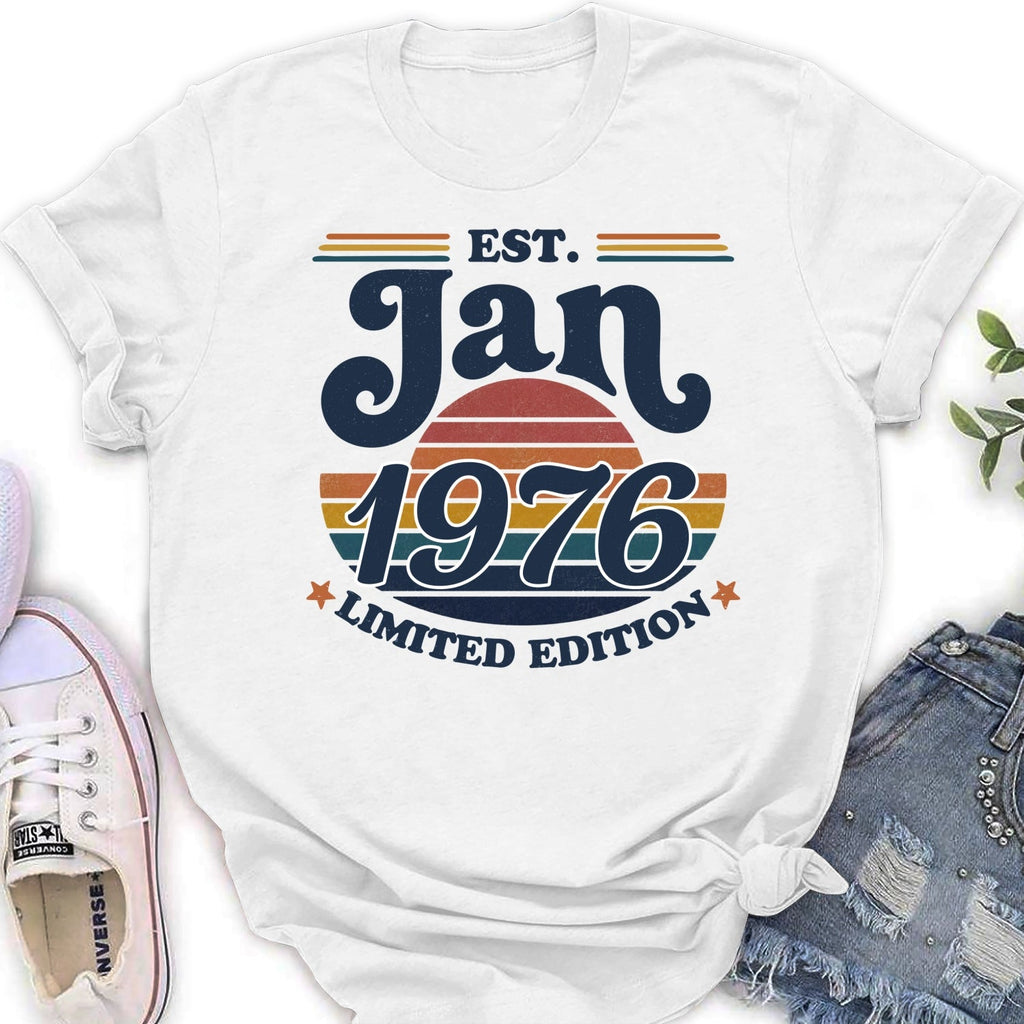 Custom Best Friend, Christmas & Birthday Friendship Keepsake Gift • Happy The Date Of Birth - Personalized Shirt