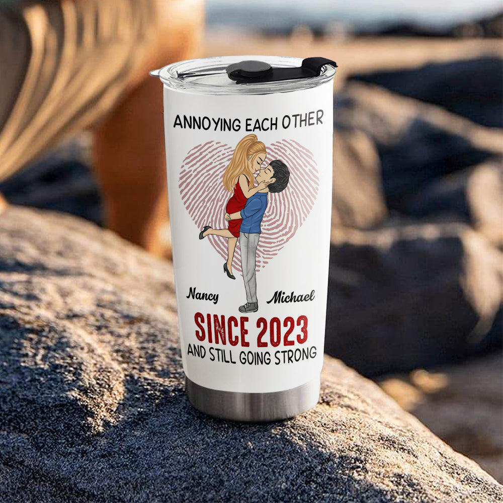 Annoying Each Other Version 2 - Personalized Tumbler