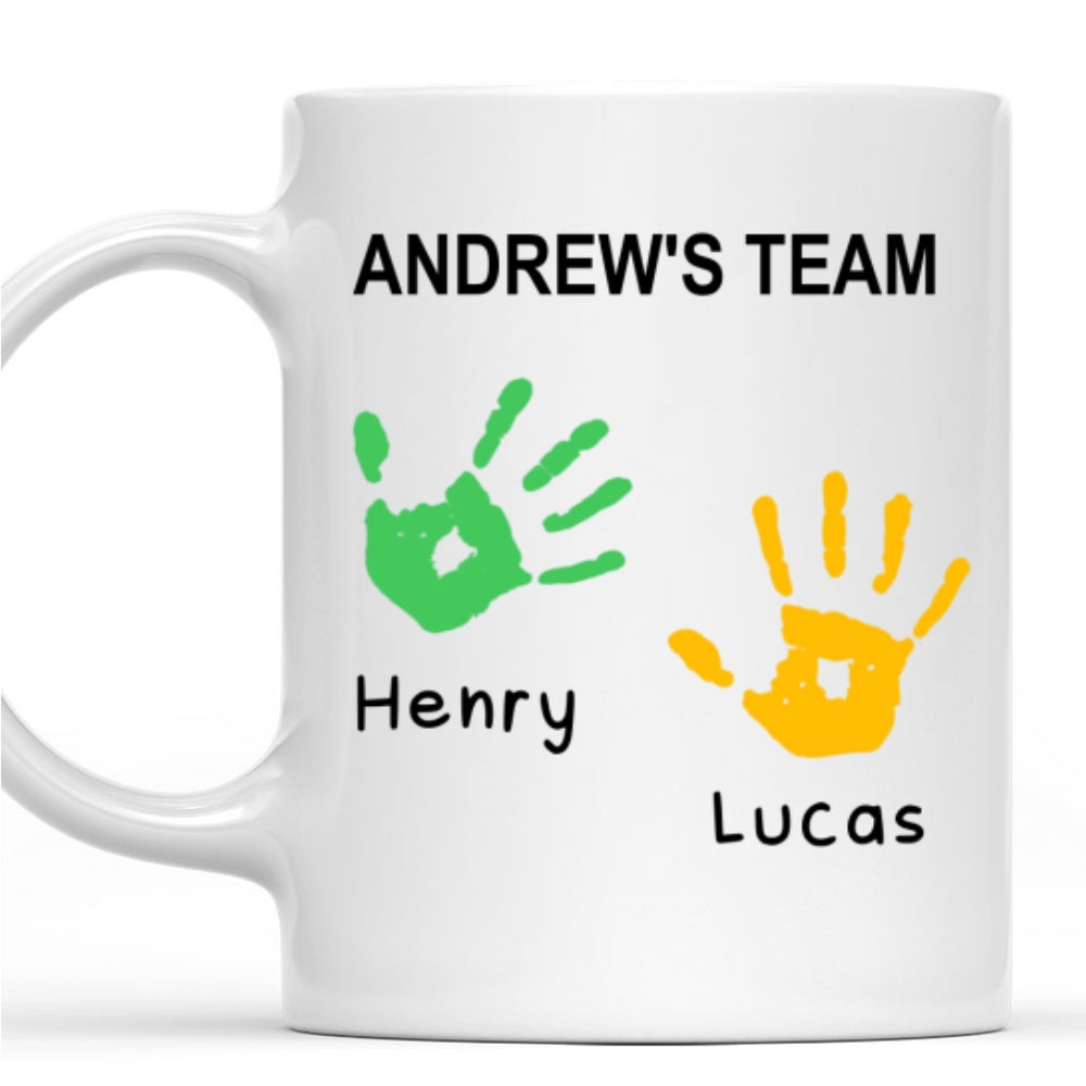 Custom Coworker, Christmas & Birthday Team Appreciation Gift • Team Spirit - Personalized Coffee Mug