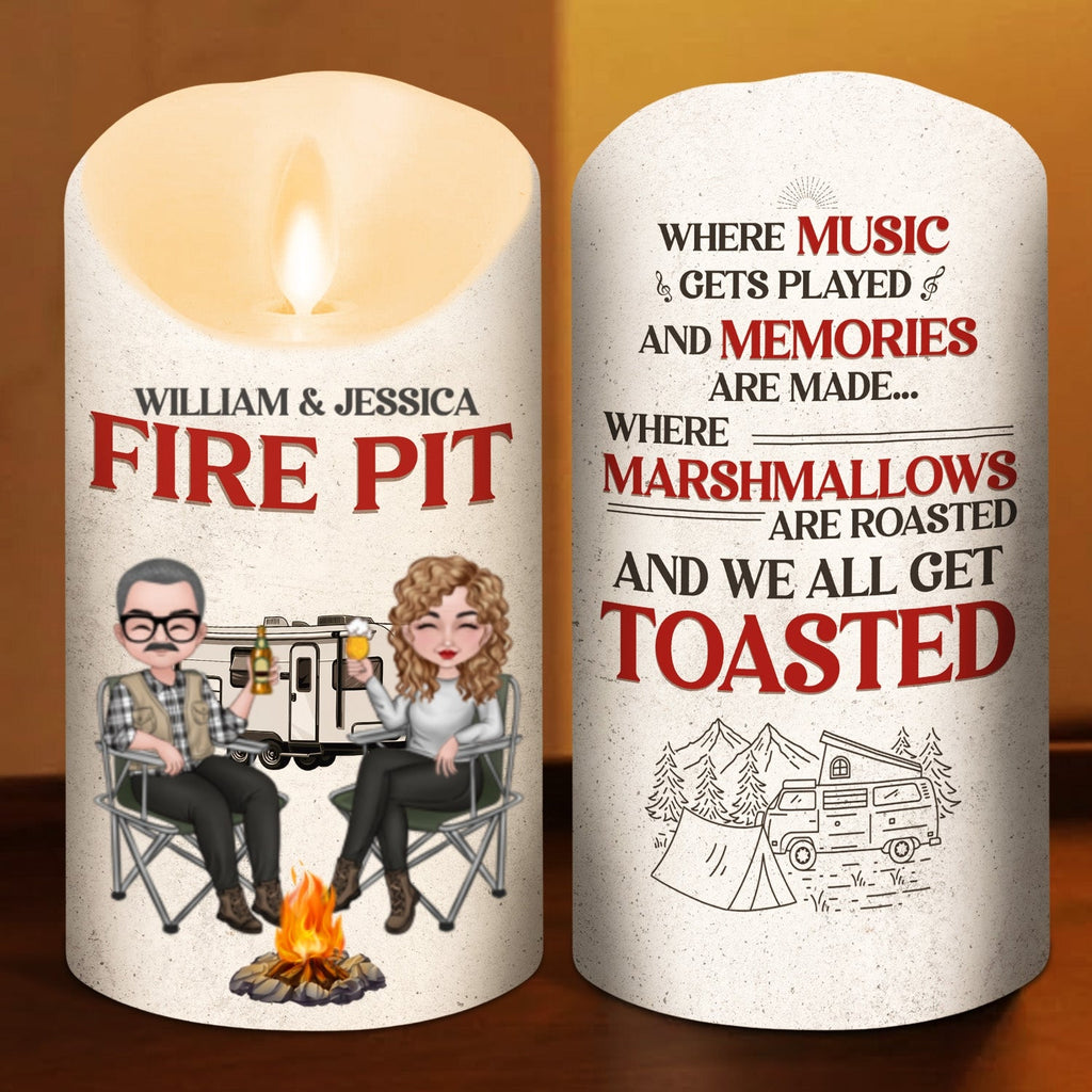 Fire Fit - Personalized LED Candle