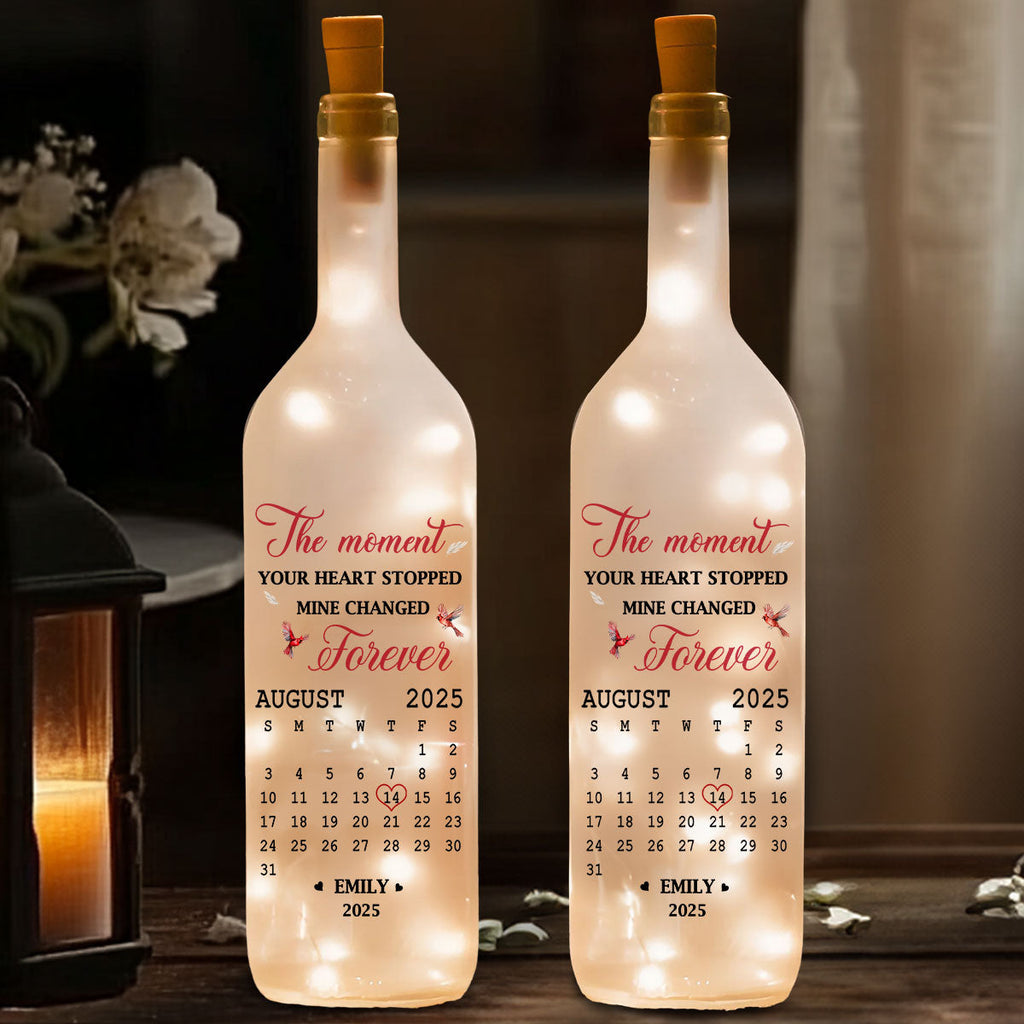 The Moment - Personalized Bottle Lamp