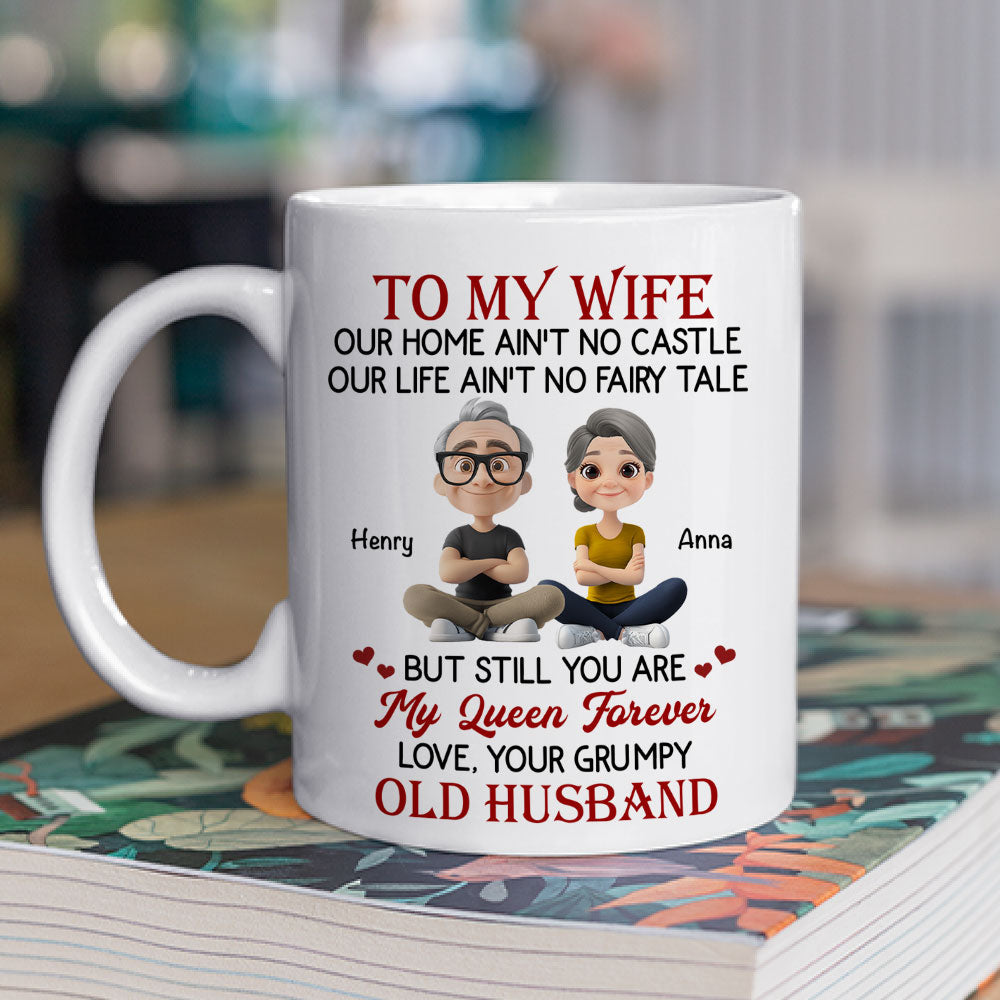 Custom Anniversary Keepsake Gifts For Couple • My Wife - Personalized Coffee Mug