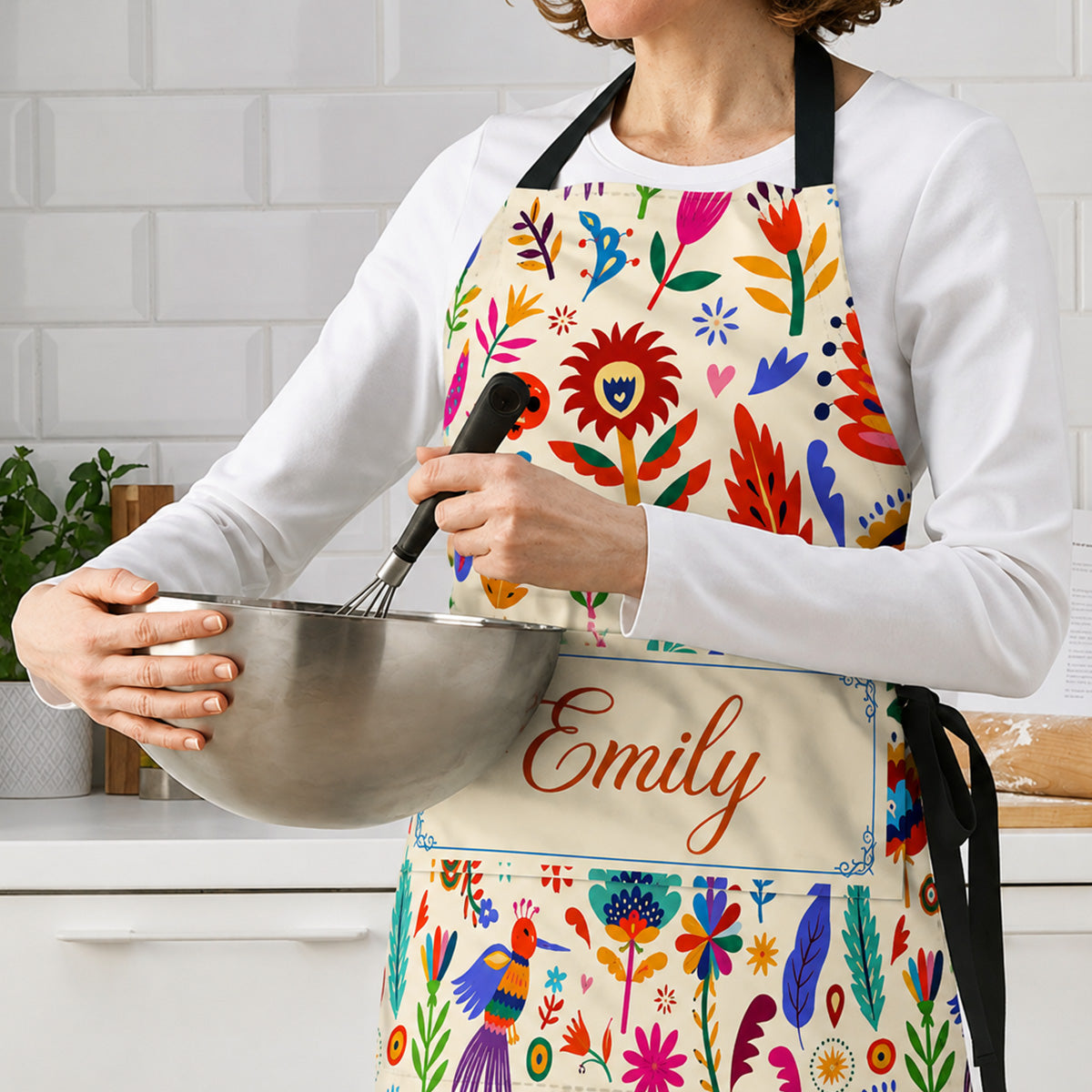 Fiesta in Bloom - Personalized Apron