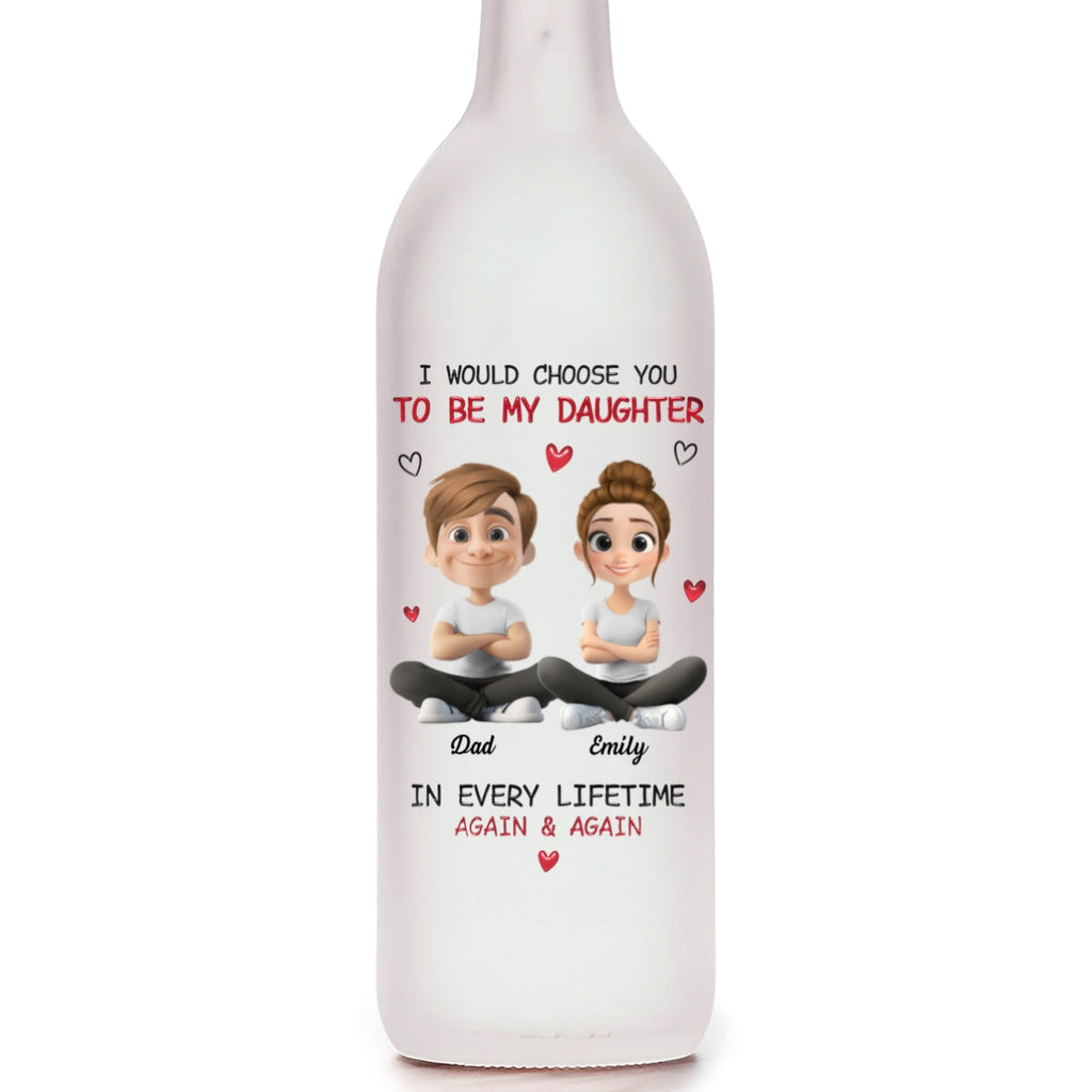 Always Choose You - Personalized Bottle Lamp