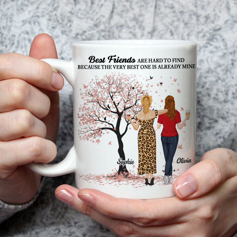 Custom Best Friend, Christmas & Birthday Friendship Keepsake Gift • My One And Only Bestie - Personalized Coffee Mug