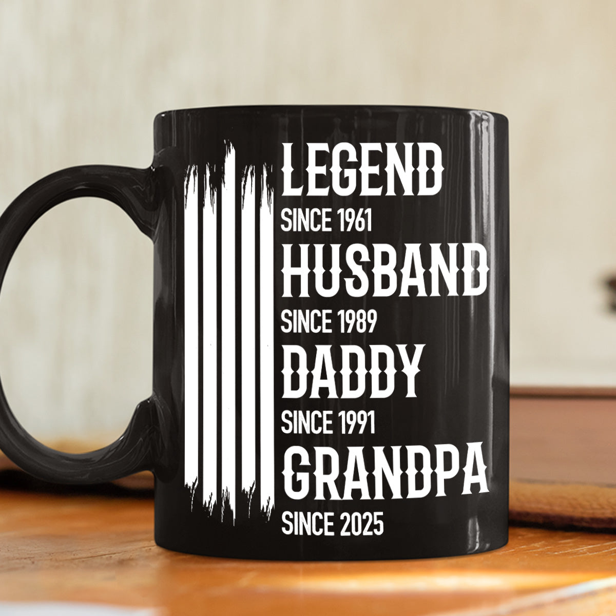 Custom Christmas & Birthday Gift for Dad • The Original Legend - Personalized Coffee Mug