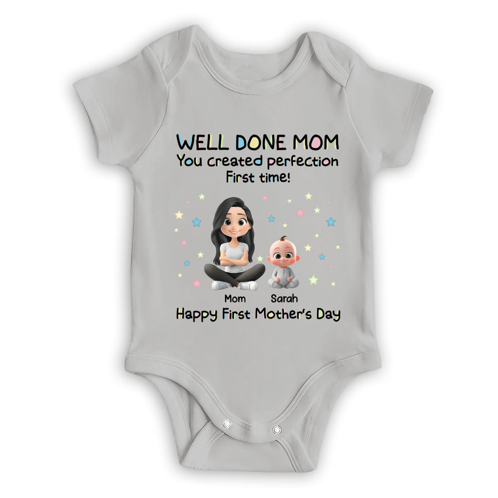 You Created Perfection - Personalized Baby Onesie