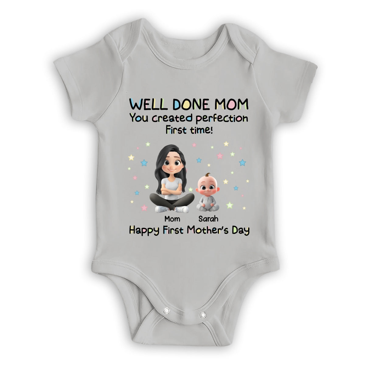 You Created Perfection - Personalized Baby Onesie