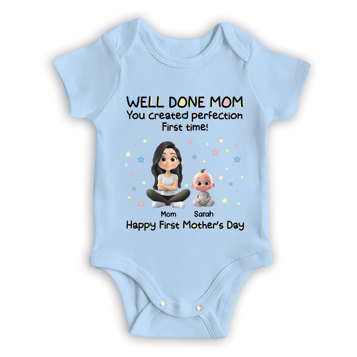 You Created Perfection - Personalized Baby Onesie