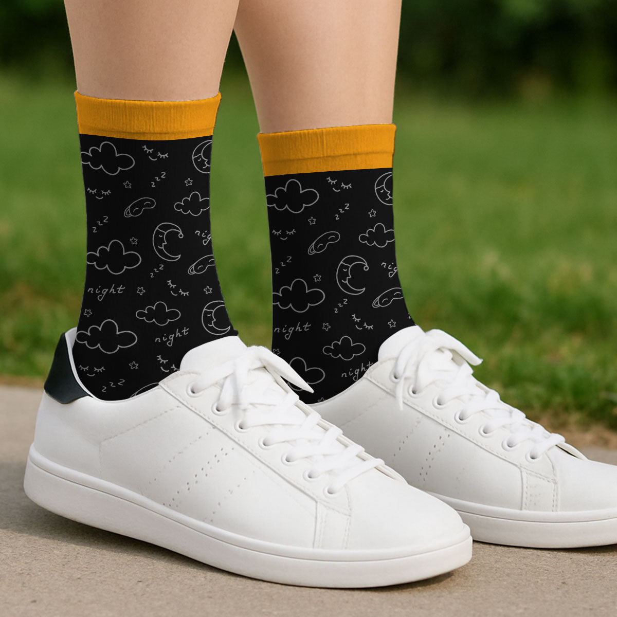 Custom Unique Footwear, Christmas Birthday Gift For Him & Her • I Am Just Resting My Eyes - Personalized Crew Socks