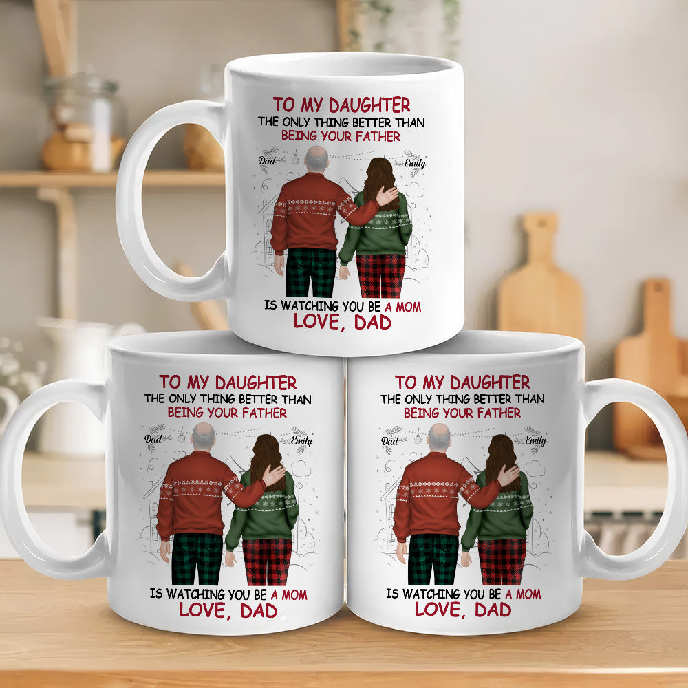 Custom Christmas & Birthday Gift for Daughter • The Greatest Gift - Personalized Coffee Mug