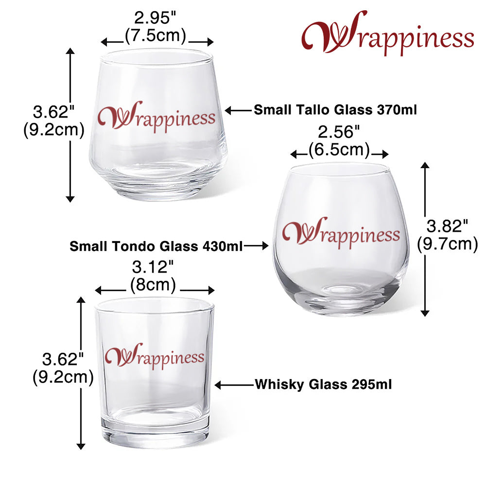 Custom Christmas Anniversary Birthday Drinkware Gifts for Couple • Love You Still - Personalized Whiskey Glass