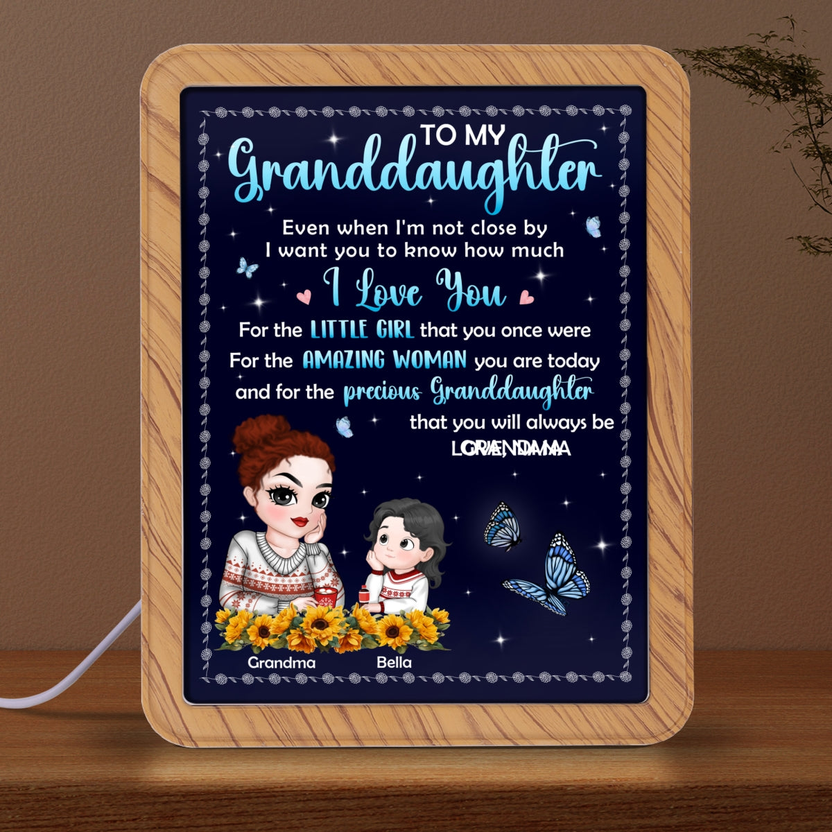 How Much I Love You - Personalized Magic Mirror