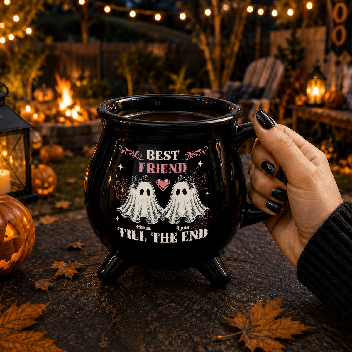 Till The End - Personalized Cauldron Mug