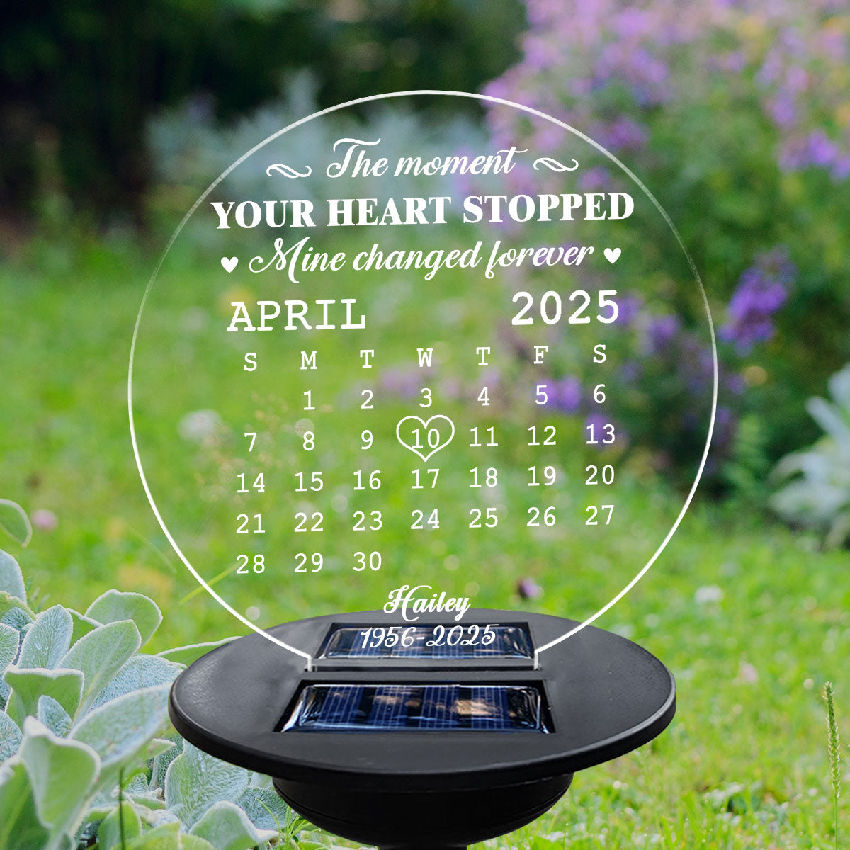 The Moment - Personalized Solar Light