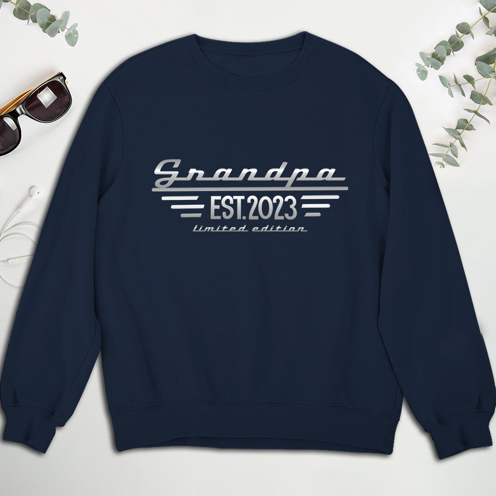 Custom Father's Day, Special Gift for Dad & Grandpa • Grandpa Established - Personalized Shirt