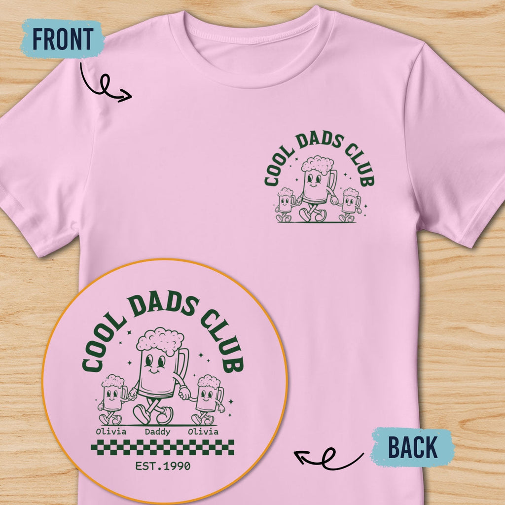 Custom Father's Day, Special Gift for Dad & Grandpa • Raising Kids Staying Cool - Personalized Shirt