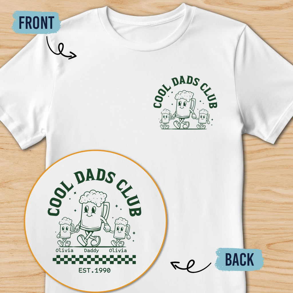 Custom Father's Day, Special Gift for Dad & Grandpa • Raising Kids Staying Cool - Personalized Shirt