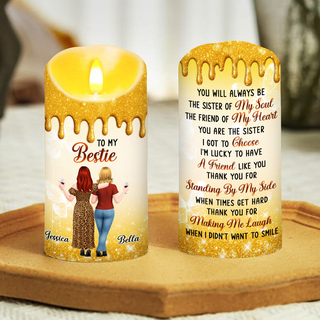 Soul Friend Forever - Personalized 3D Effect LED Candle