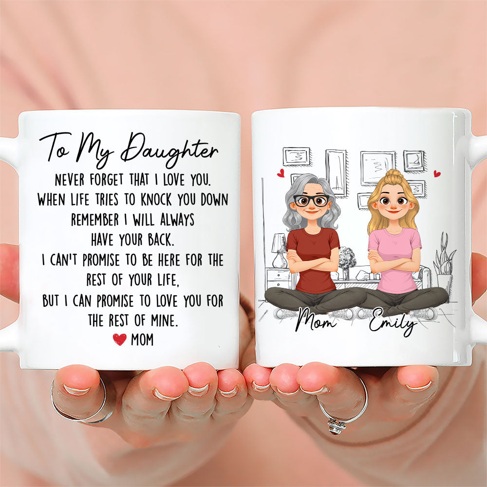 Custom Christmas & Birthday Gift for Son • Never Forget That I Love You - Personalized Coffee Mug