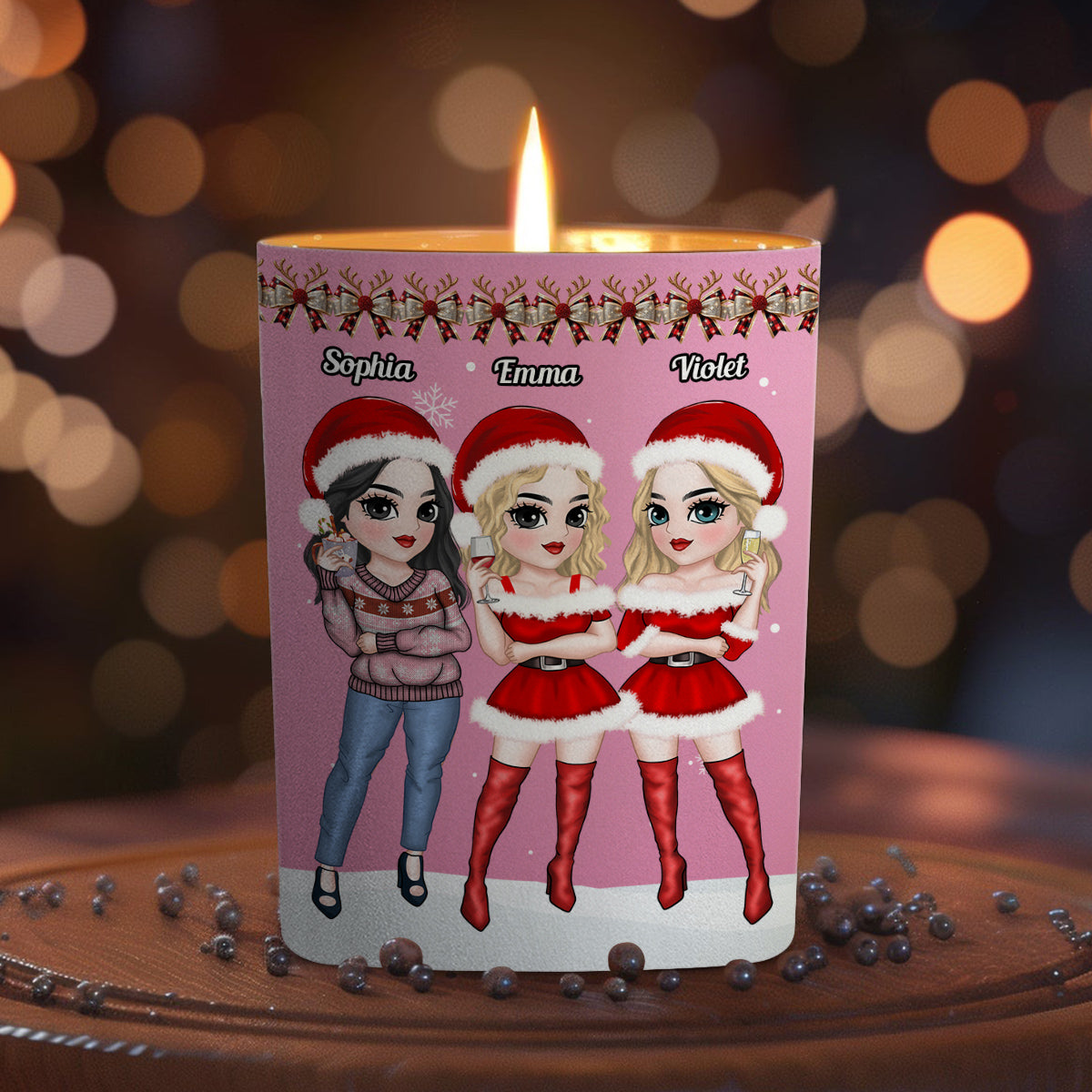 Punch Bitch - Personalized Candle