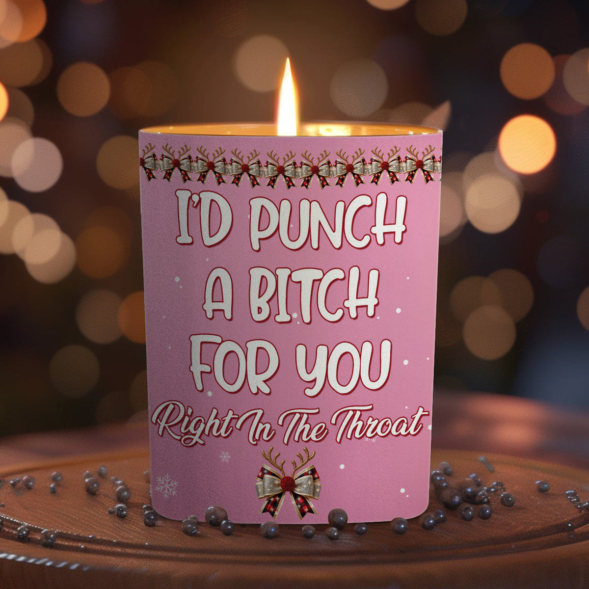 Punch Bitch 2024 - Personalized Candle