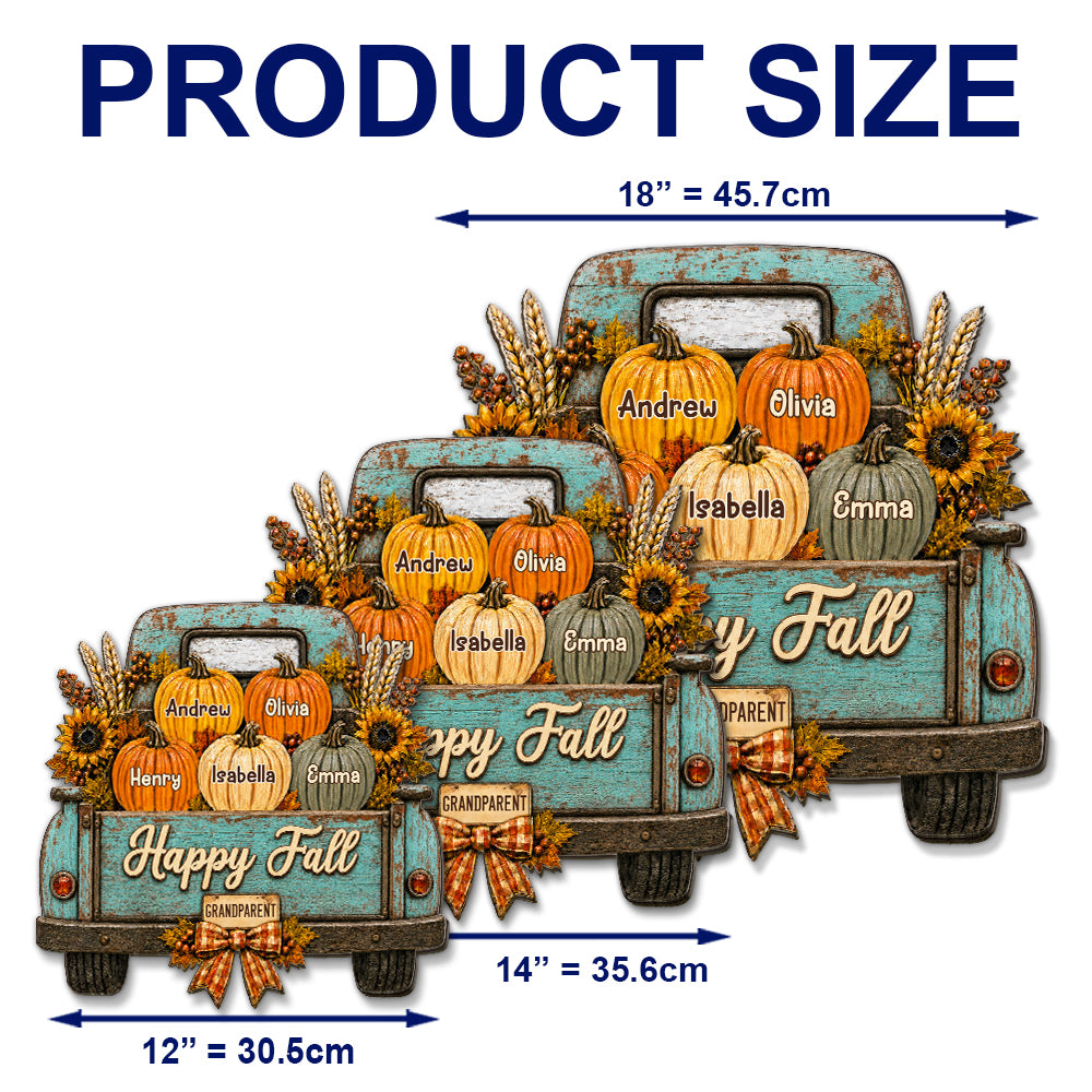 Custom Home & Wall Decor, Birthday & Christmas Gift • Sweet Fall Memories - Personalized Wood Sign