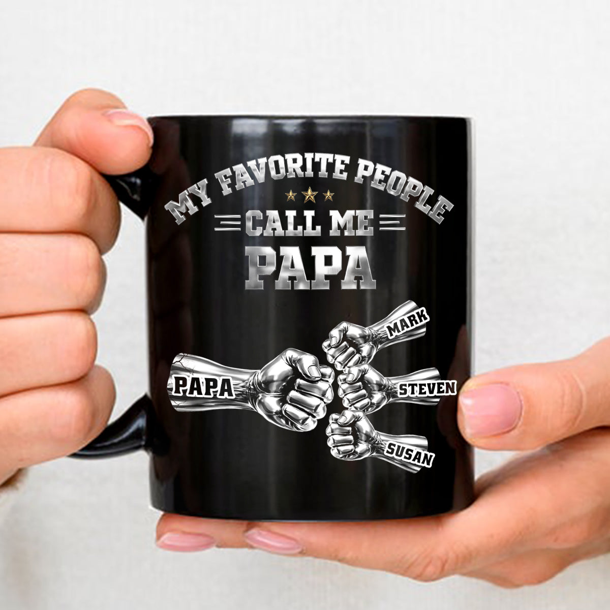 Custom Christmas & Birthday Keepsake Gift • Favorite People - Personalized Coffee Mug