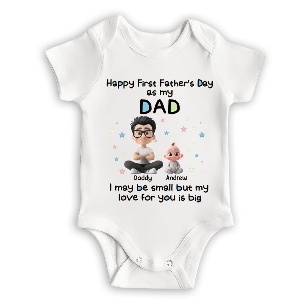 Our First Father Day - Personalized Baby Onesie