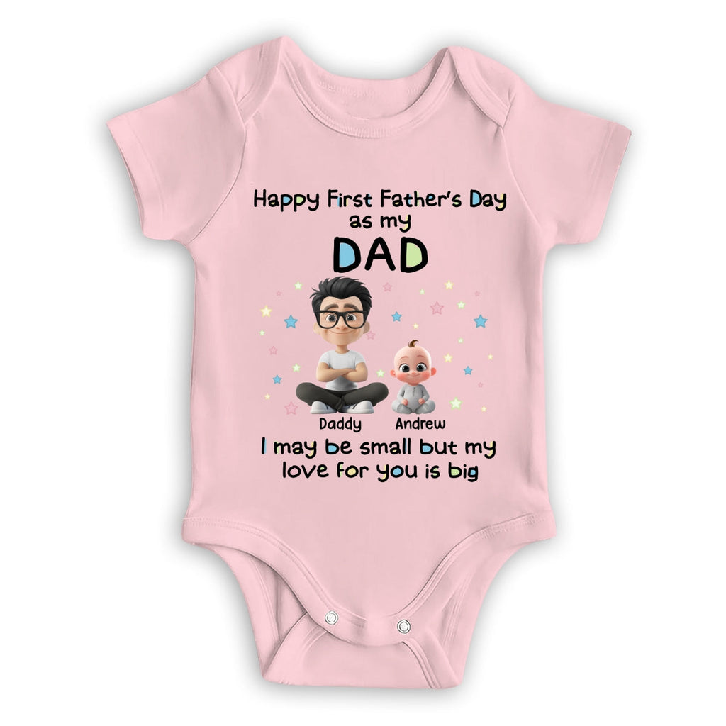 Our First Father Day - Personalized Baby Onesie