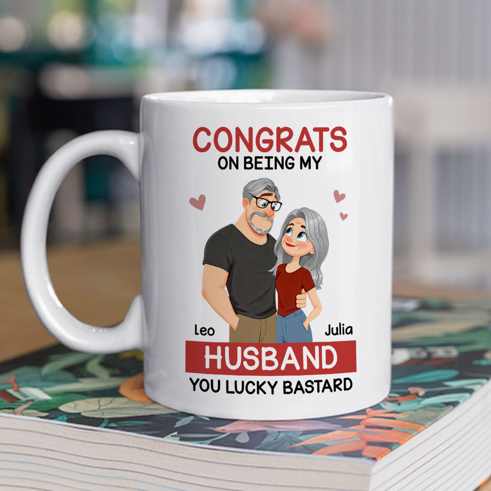 Custom Anniversary Keepsake Gifts For Couple • Love Is You - Personalized Coffee Mug