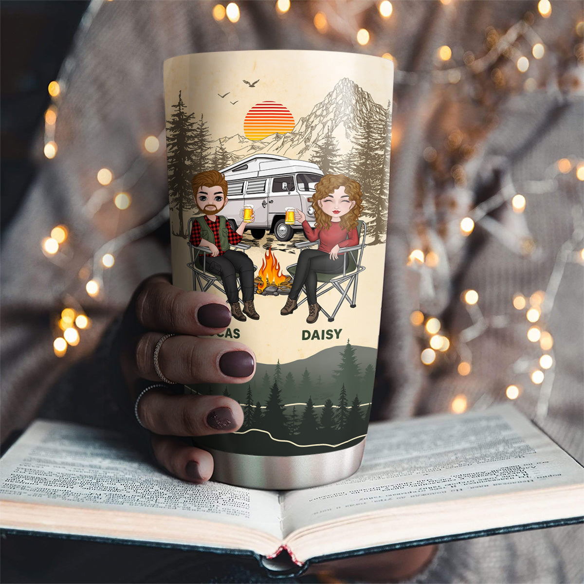 Camping Partners - Personalized Tumbler