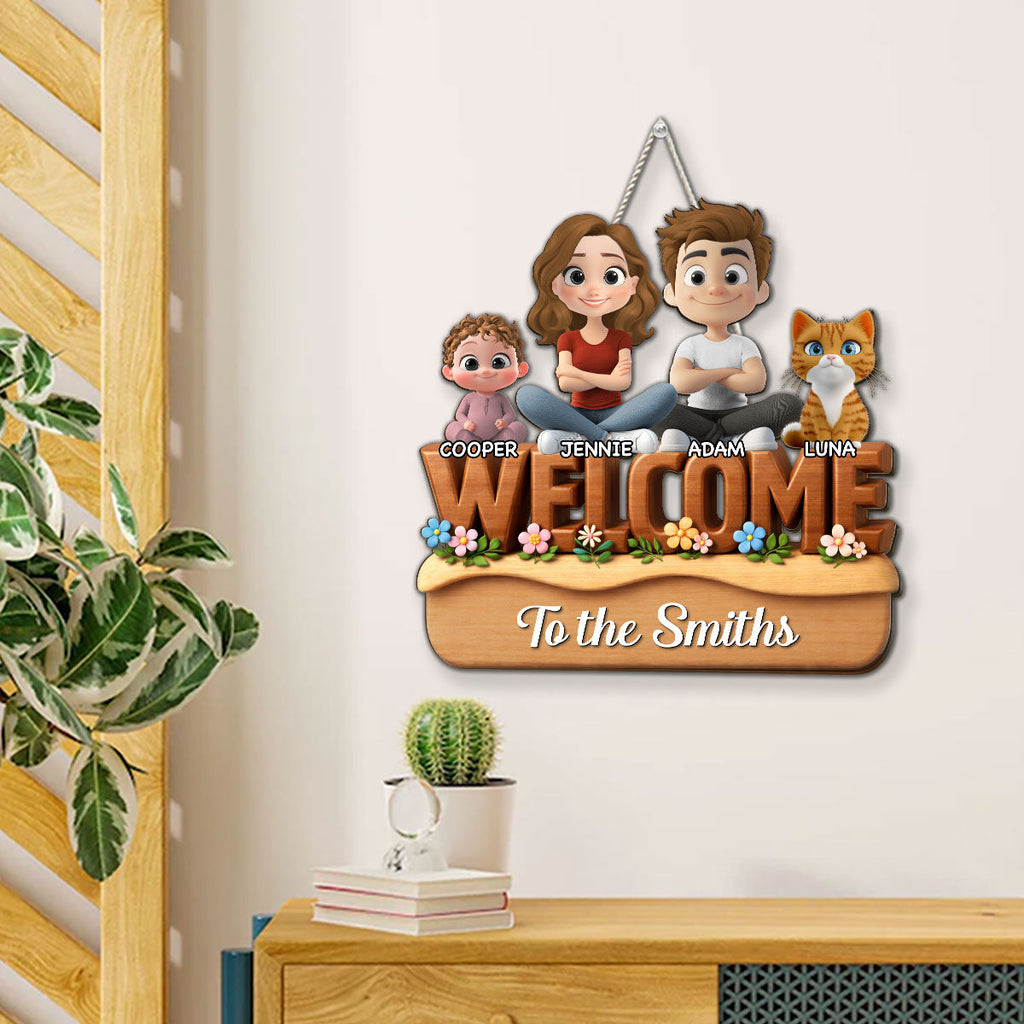 Custom 3D Home & Wall Decor, Birthday & Christmas Gift • Cats Are Nice Here - Personalized 3D Effect Wood Sign