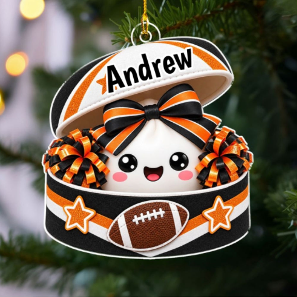Custom Family Ornament, Christmas Gift for Family Members •  Little Holiday Spirit - Personalized Acrylic Ornament