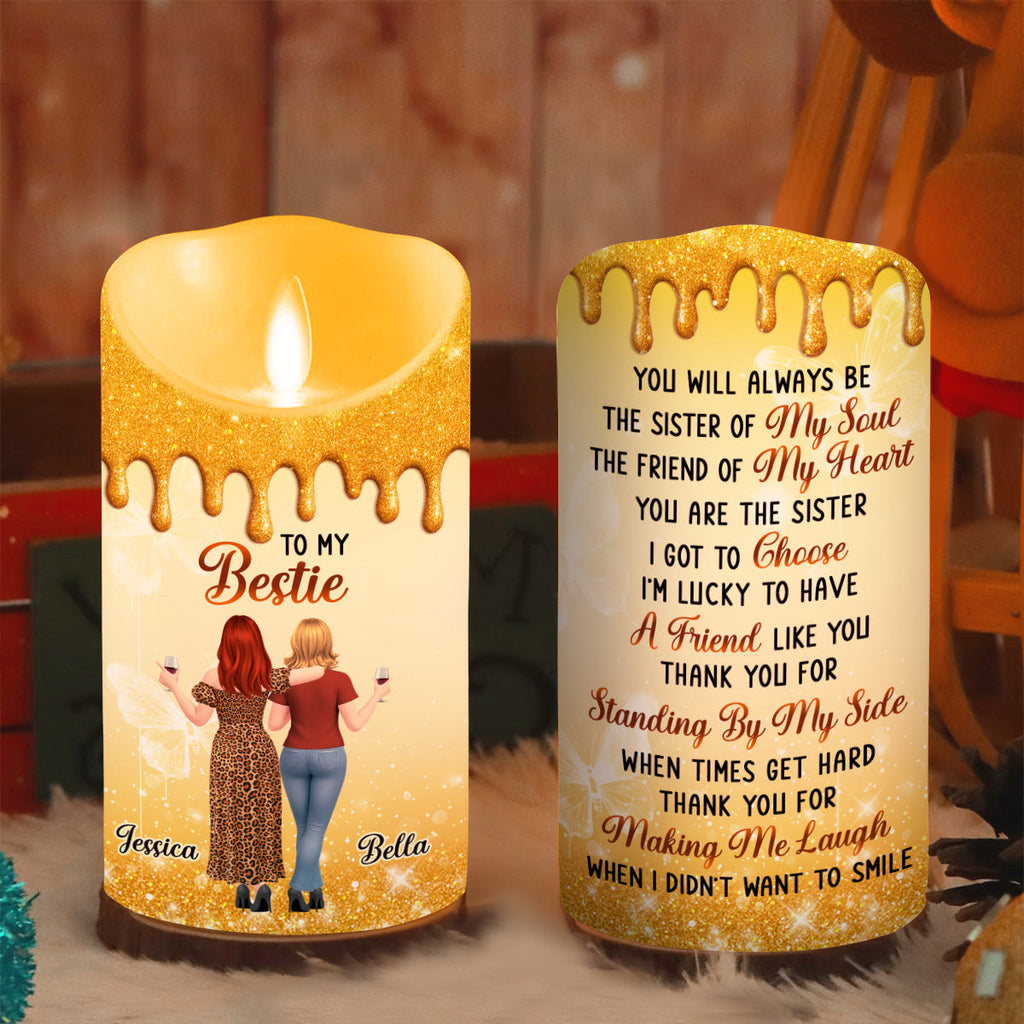 Soul Friend Forever - Personalized 3D Effect LED Candle