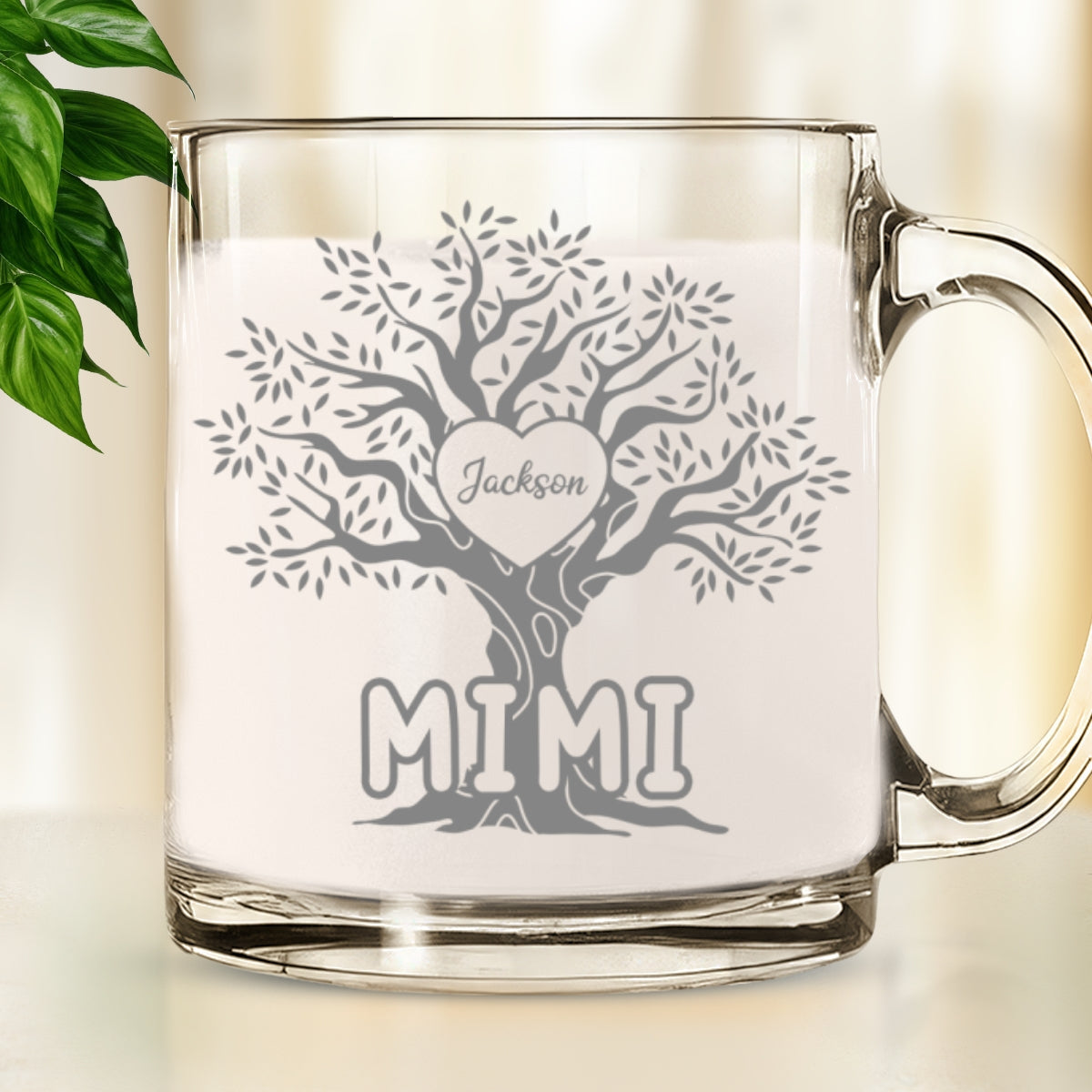 Custom Christmas & Birthday Gift For Grandma • Blessed To Be Called Grandma - Personalized Glass Mug